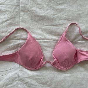 garage pink underwire bikini top